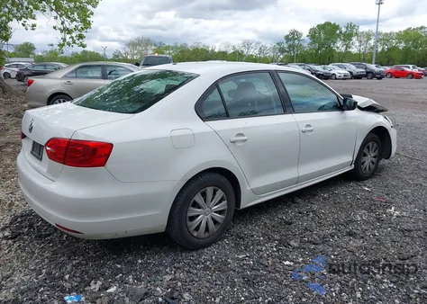2014 Volkswagen Jetta 2.0L S из США, поврежденный, VIN 3VW2K7AJ0EM367470